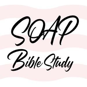 SOAP Bible Study Freebie